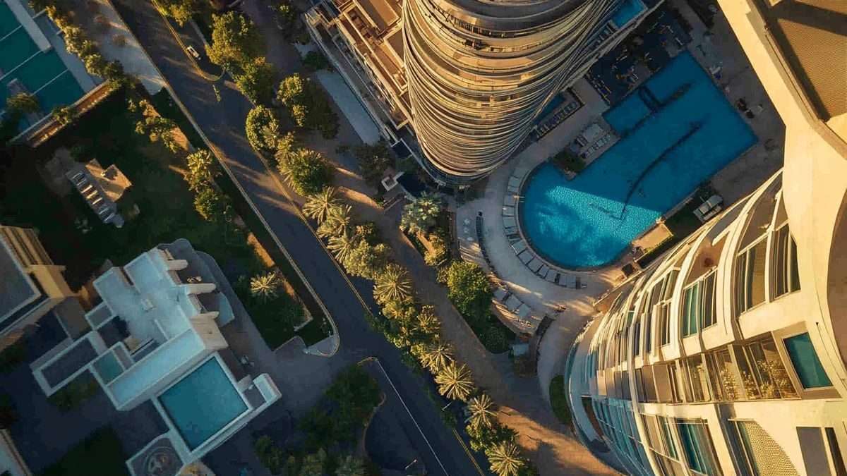 Quelle est la hauteur de la tour Almas Tower à Dubaï