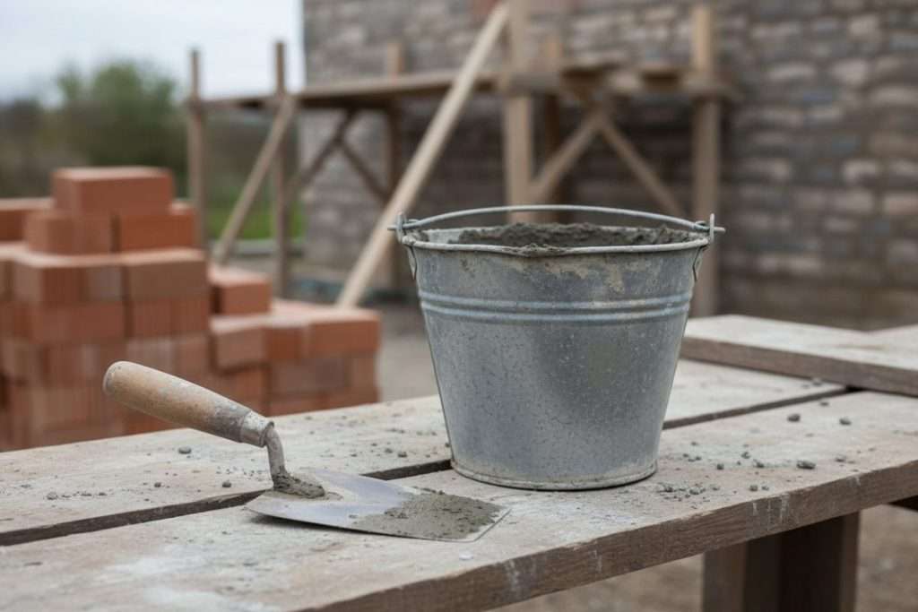 Dosage mortier au seau : les proportions pour vos mélanges