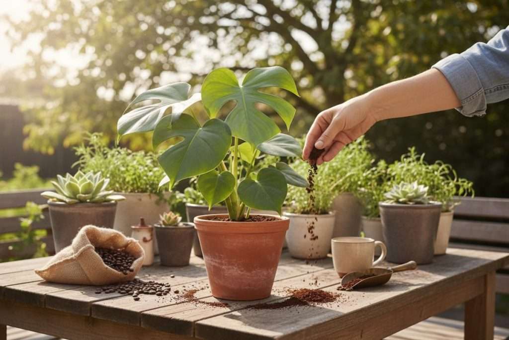Plante et marc de café : les espèces qui le redoutent