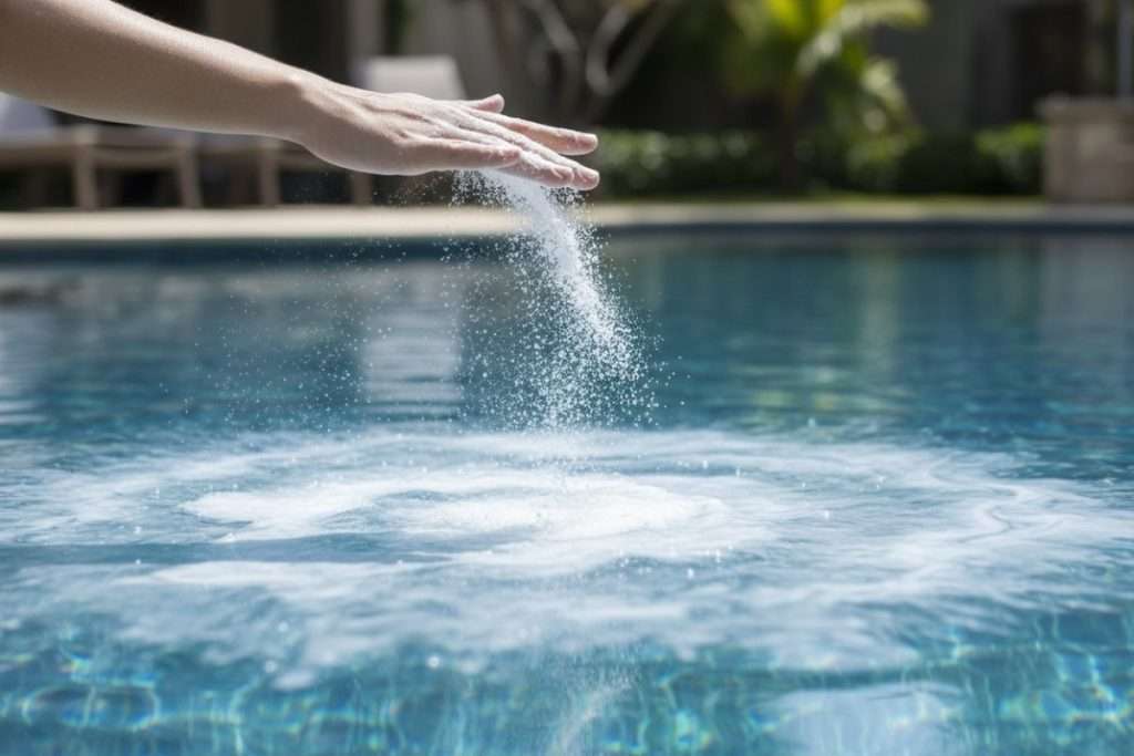 Bicarbonate de soude en piscine : maintenir l’équilibre de l’eau