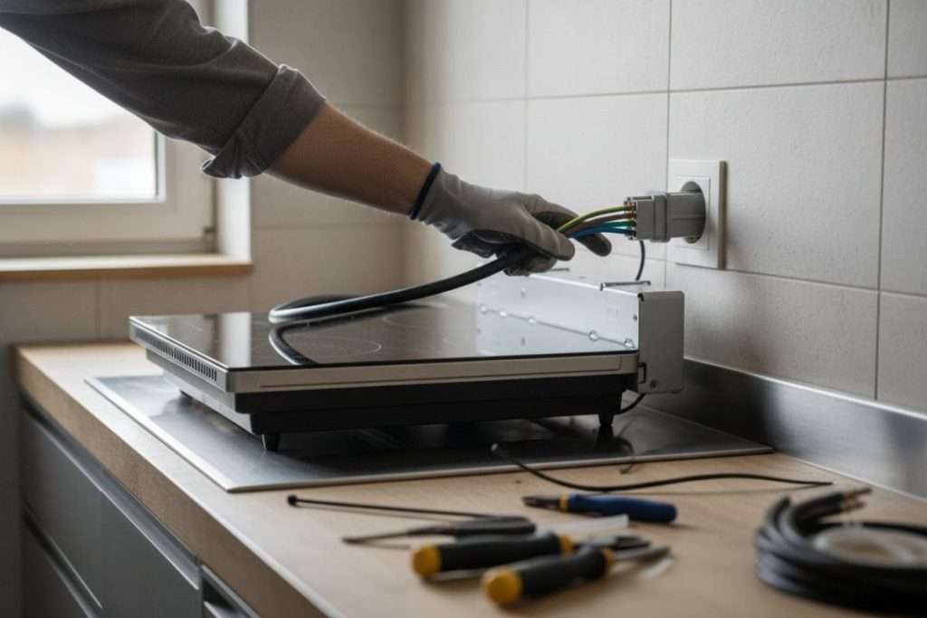 Branchement plaque induction 4 fils : réussir votre raccordement