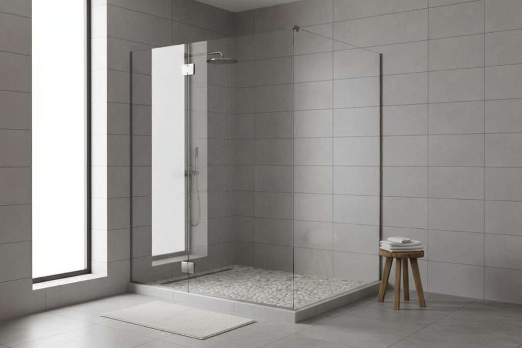 Cloison douche mi-hauteur en Placo : le guide complet