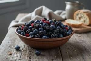 Fruits noirs : variétés, bienfaits et usages inventifs