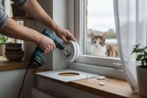 Installez une chatière sans percer votre fenêtre : guide complet