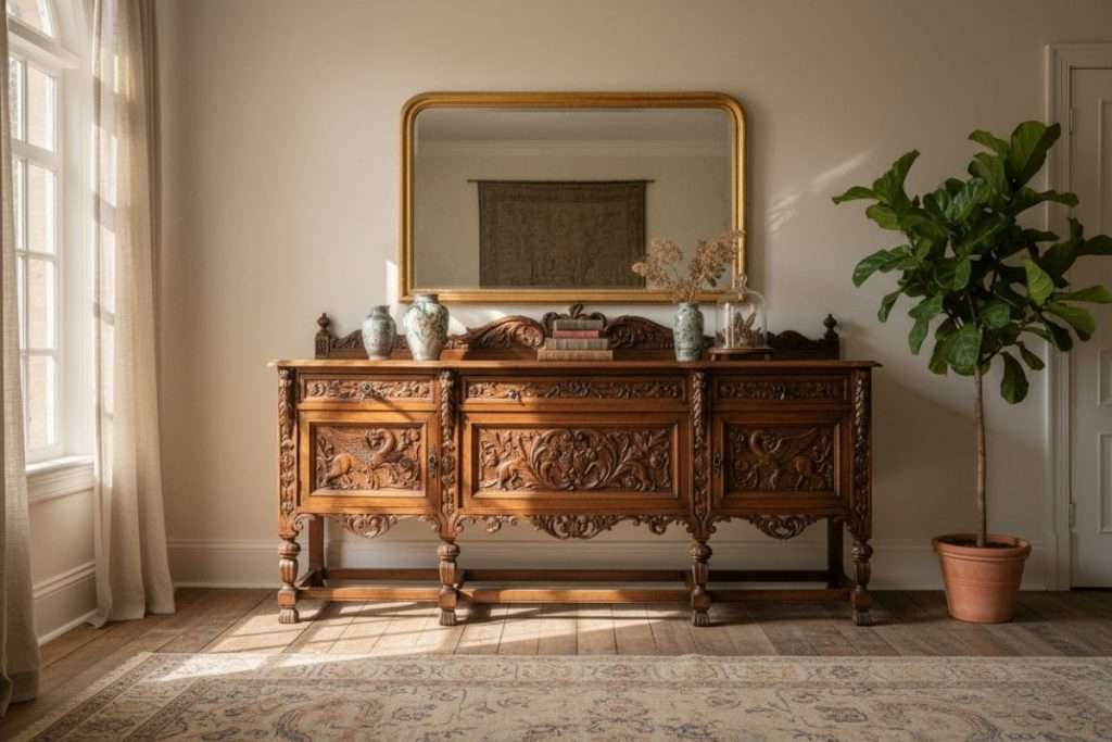 Relooker un buffet Henri II : un trésor à réinventer