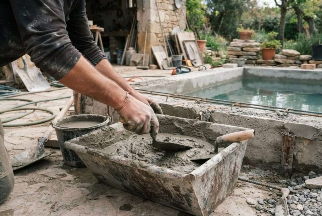 Construire une petite piscine en béton : Guide complet et avantages