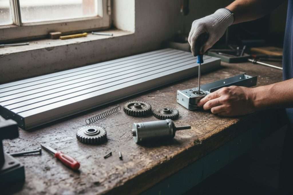 Démonter un volet roulant Bubendorff : guide complet