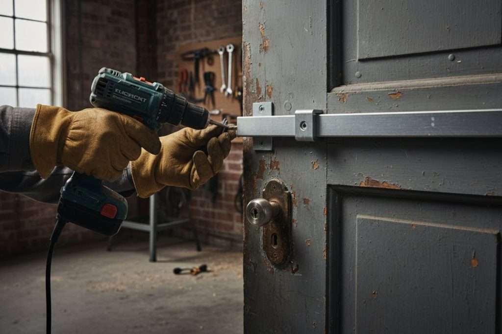 Fabriquer une barre de sécurité pour porte : le guide complet