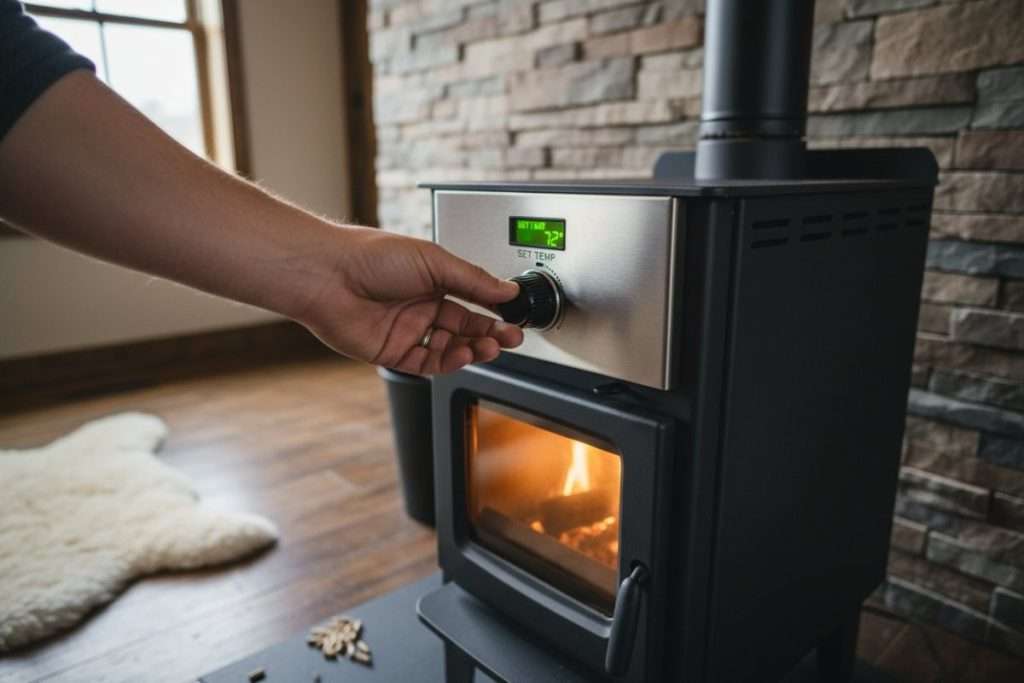 Réglage débit air poêle granule Palazzetti : le guide