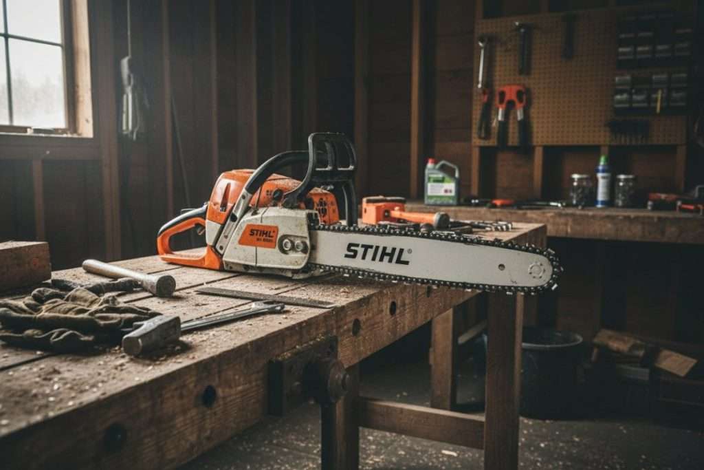Stihl 023 : la fiche technique complète et détaillée