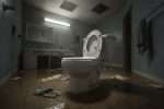 Bloc WC tombé dans les toilettes : que faire ?