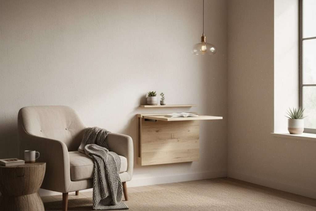Bureau pliable télétravail : optimisez votre espace