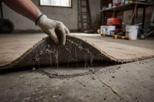 Enlever une moquette collée sur béton : méthodes et astuces