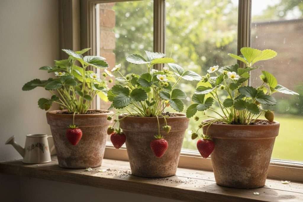 Fraises en pot : cultivez-les avec succès
